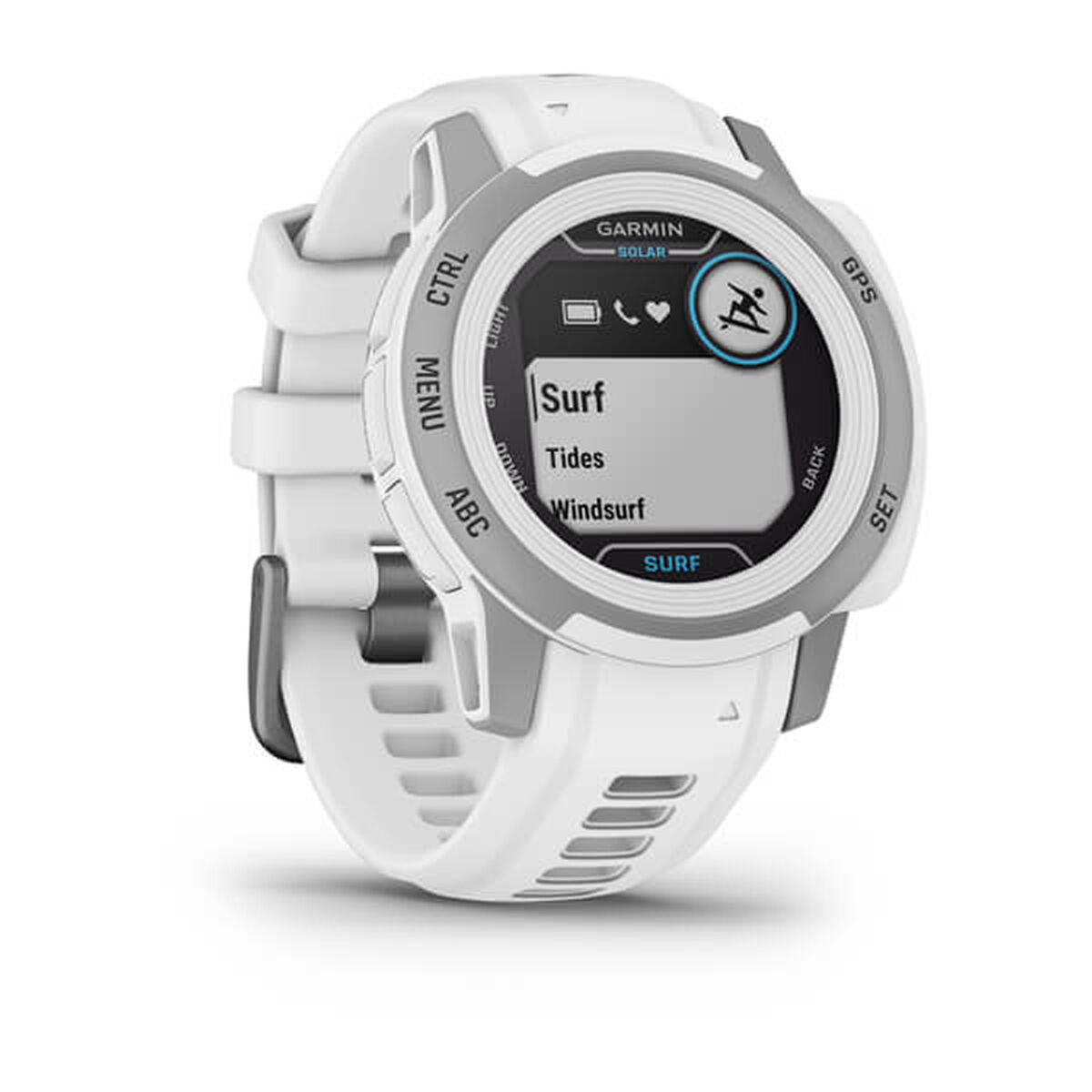 Smartwatch GARMIN Instinct 2S Solar Surf Grey White 0,79" Green