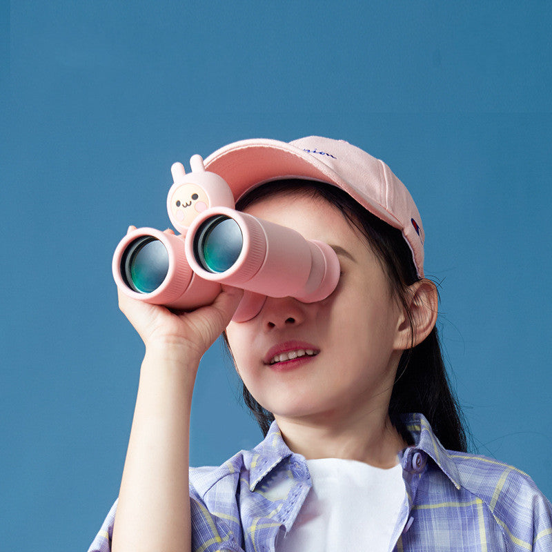 Kinder Fernglas mit abnehmbaren Einzel- und Doppeloptiken