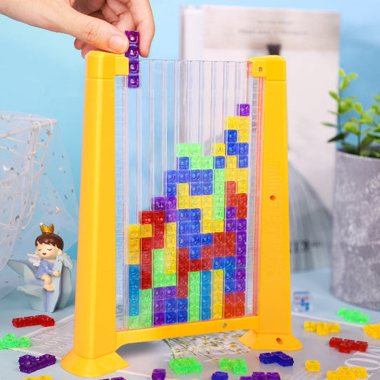 Buntes 3D Tetris Puzzle Tangram Spielzeug für kreative Köpfe