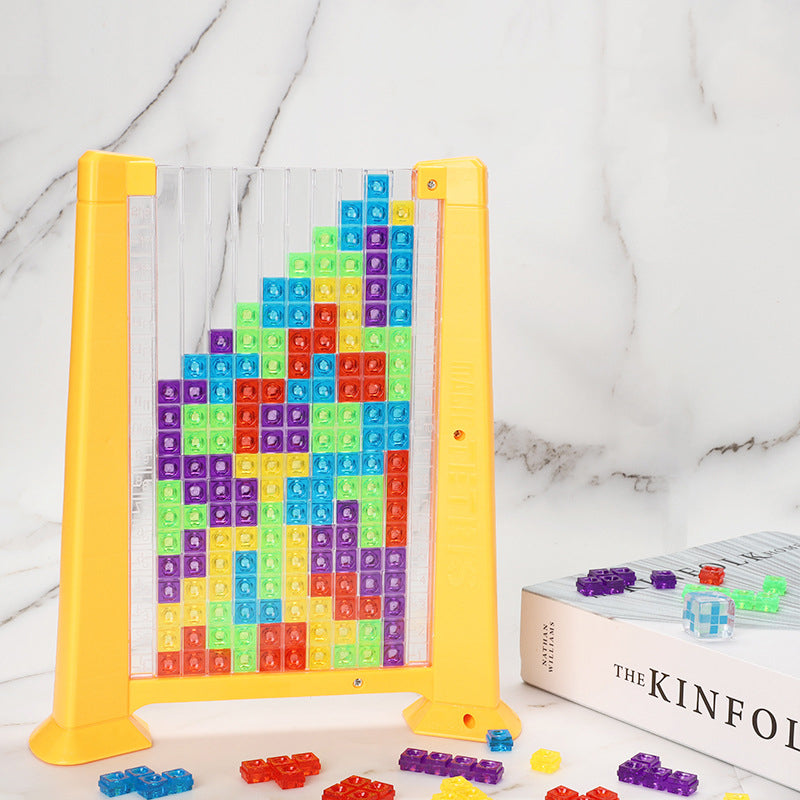 Buntes 3D Tetris Puzzle Tangram Spielzeug für kreative Köpfe