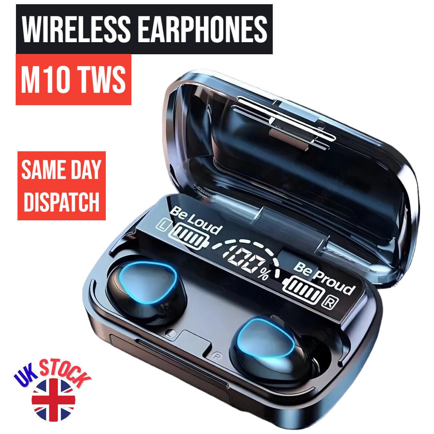 Bluetooth Wireless Headphones TWS Earphones Mini In-Ear Pods For  Android