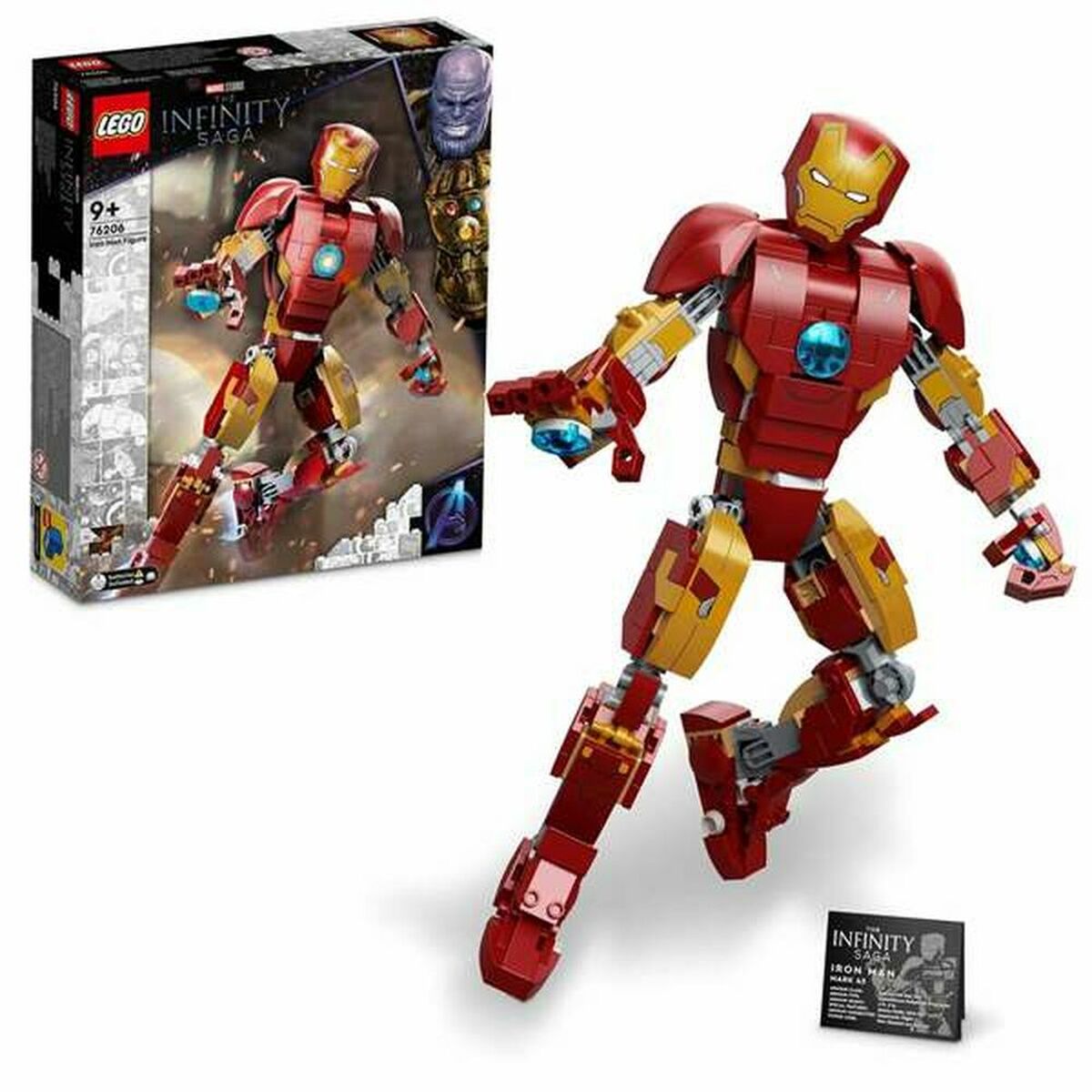 Lego Marvel Spielset Die Unendliche Saga Iron Man 76206 (381 Teile)