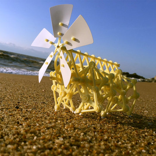 Windbetriebenes Mini Strandbeest Bastelset