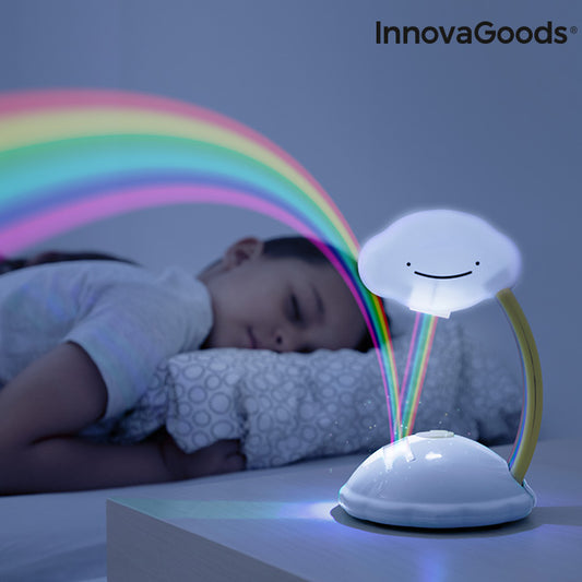 LED Regenbogen Nachtlicht Projektor von Libow InnovaGoods