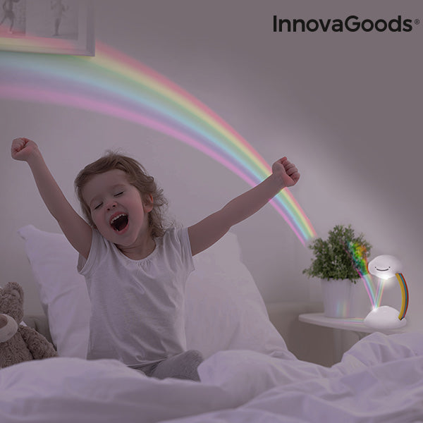 LED Regenbogen Nachtlicht Projektor von Libow InnovaGoods