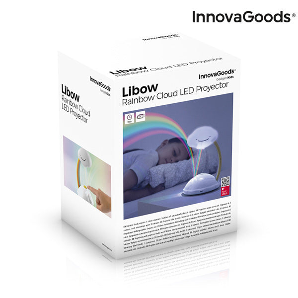 LED Regenbogen Nachtlicht Projektor von Libow InnovaGoods