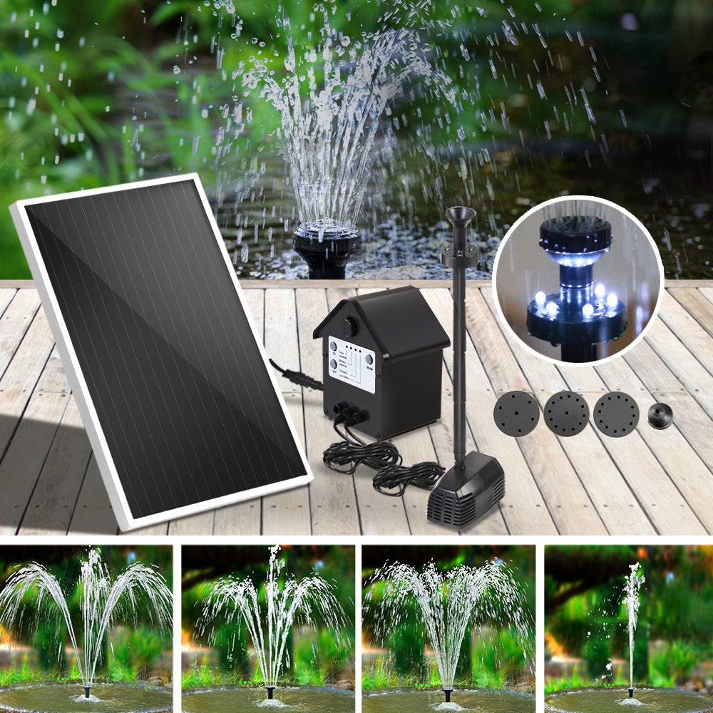 Gardeon Solar Pond Pump Pool Fountain Battery Garden Outdoor