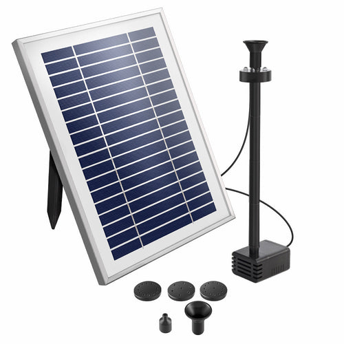 Gardeon Solar Pond Pump with Battery Kit Solar Powered Garden Water