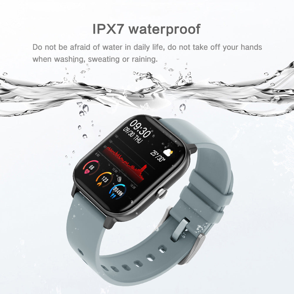 Sports Heart Rate Waterproof Blood Oxygen Smart Watch