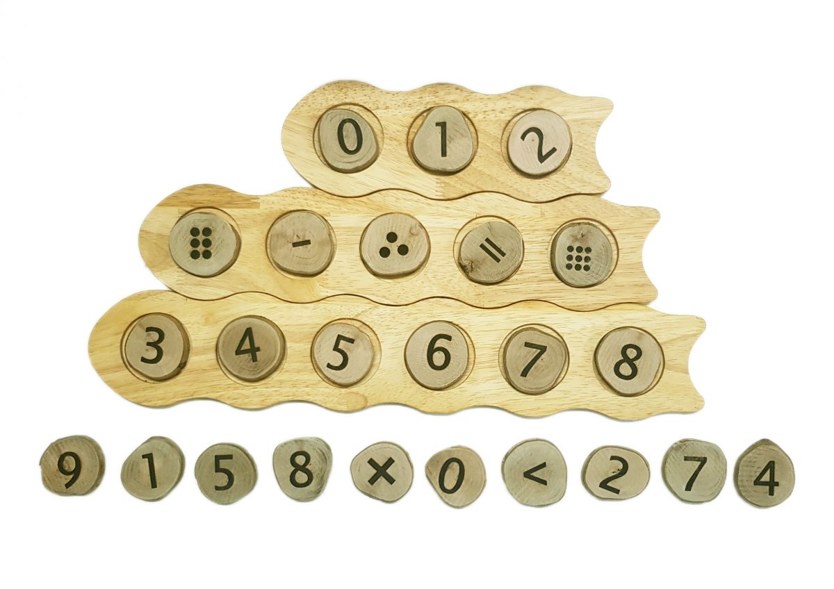 QToys Australien Baum Mathematikset mit 27 Teilen für Kinder