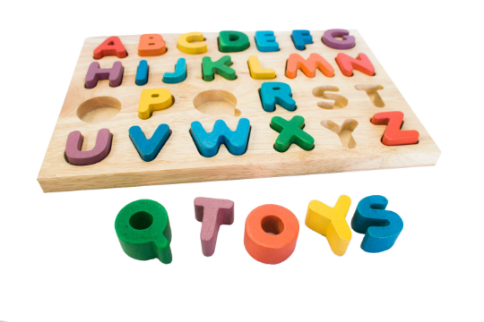 QToys Australien Buchstabenpuzzle mit Großbuchstaben