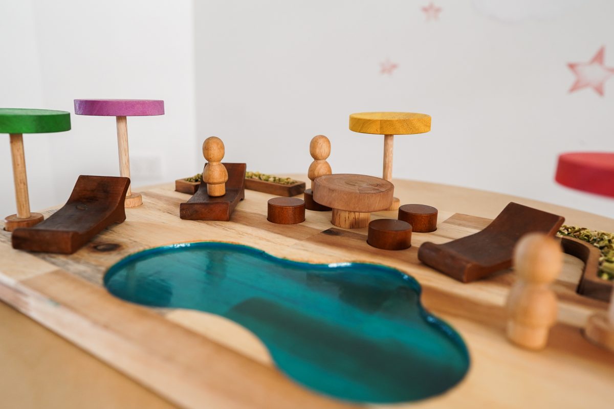 Zwerge Resort Spielset von Qtoys Australië