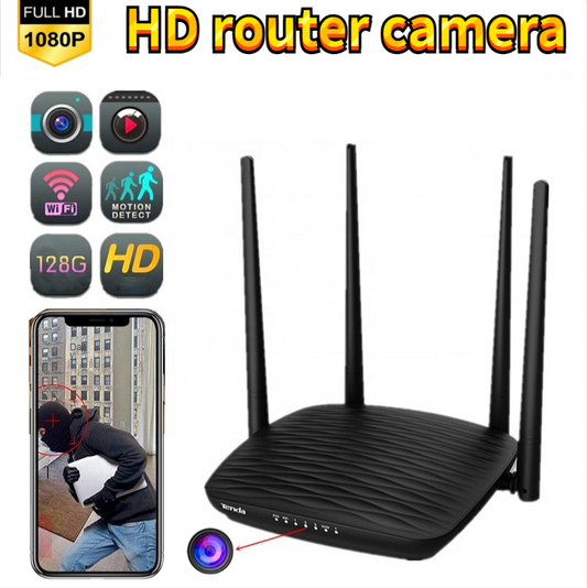 Wifi Router Camera Full HD 1080P Resolution Home Security Nanny Camera