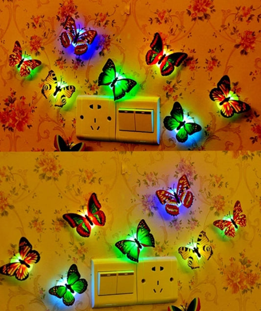 The Butterfly 3D Night Lamp Comes with 3D Illusion Design