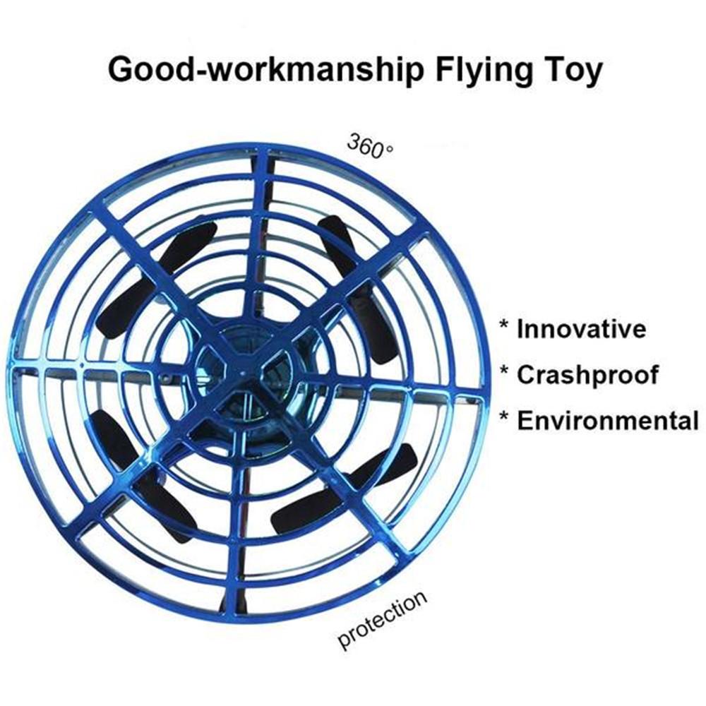 Mini Drohne mit Infrarot-Induktion – Fliegendes Hubschrauber UFO für Kinder