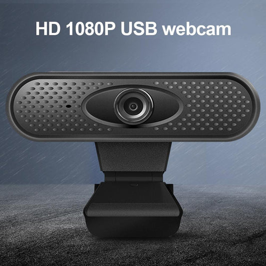 Full HD 1080P Webcam USB Web Cam with Microphone Driver-free Video