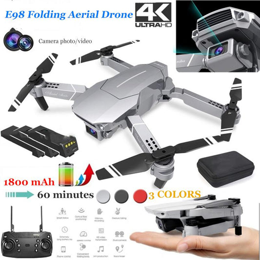 Professional RC Foldable Quadcopter E98 4K HD GPS Drone Adjustment