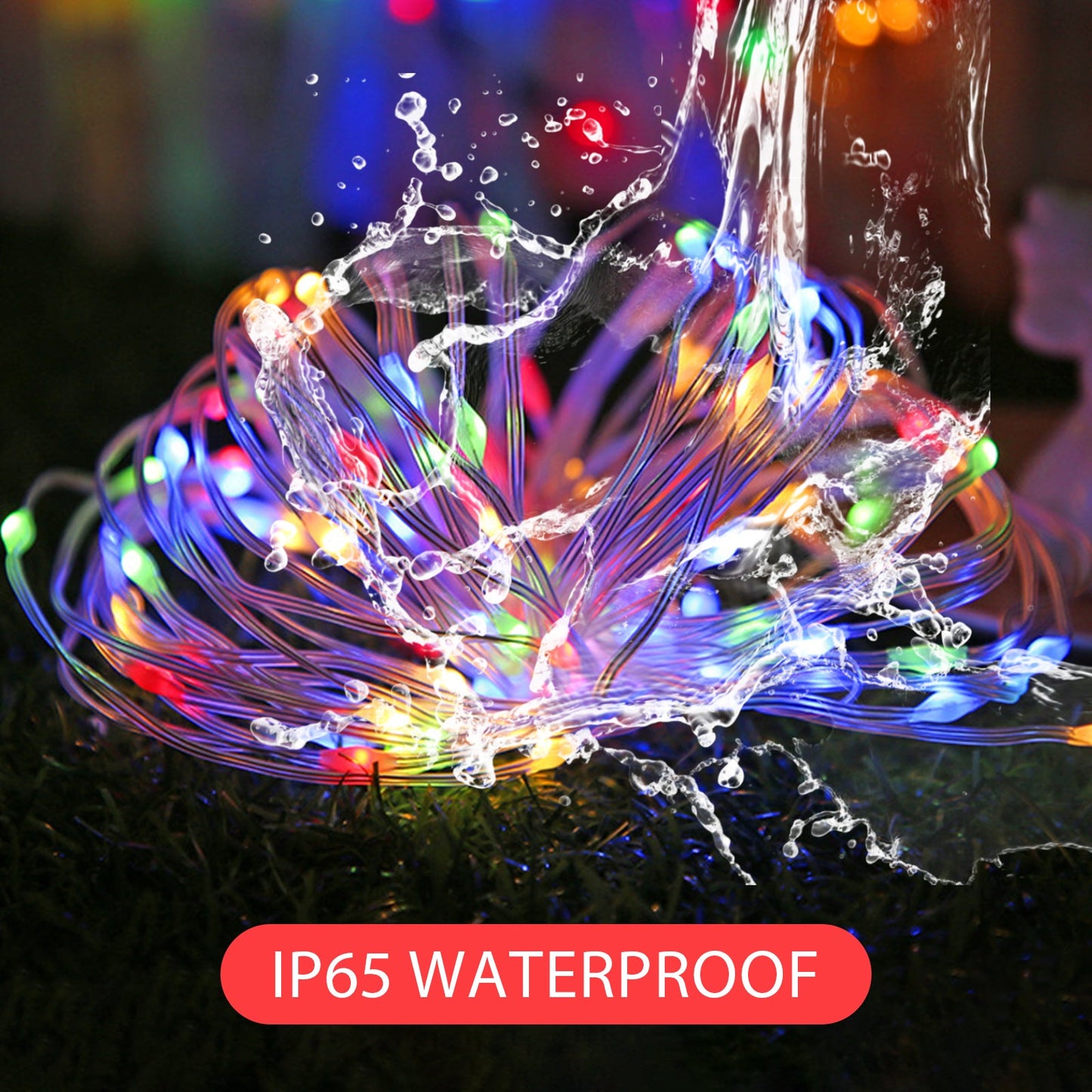 Outdoor Solar Copper Wire Light String Lights Festival Decorations